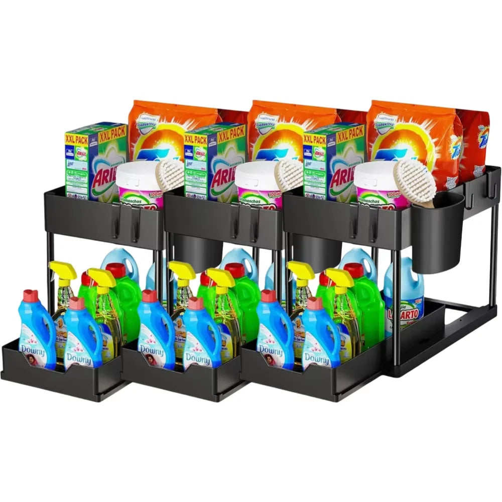 2-Tier Sliding Sink Organizer