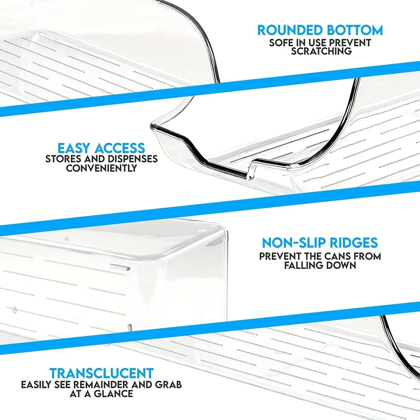 Refrigerator Storage Box Fridge Organizer