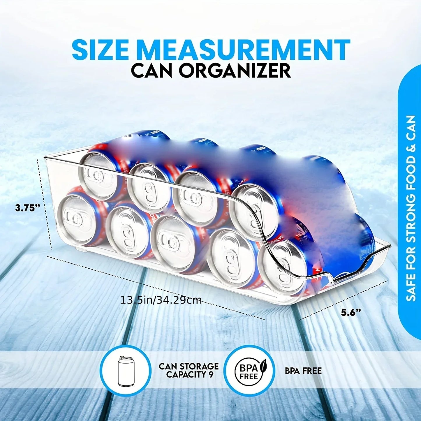 Refrigerator Storage Box Fridge Organizer
